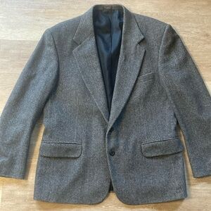 Men's Robert Stock Gray Golf Blazer